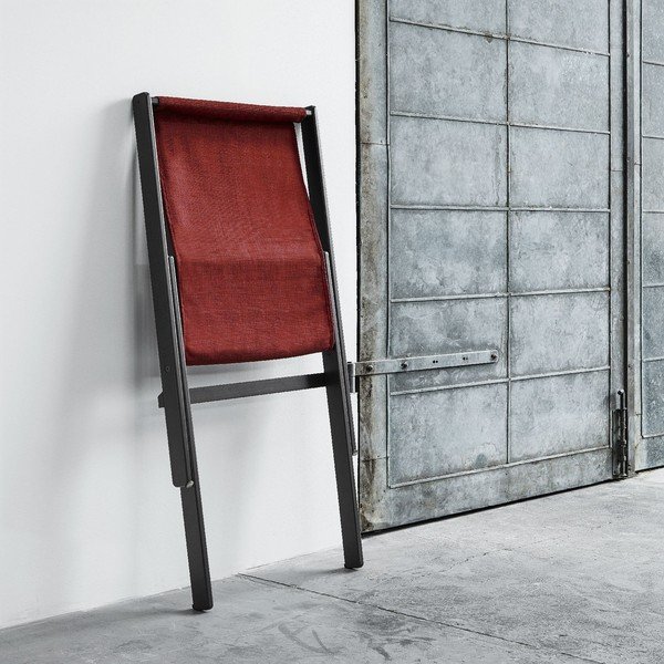 Fotoliu pliant Karup Boogie Black/Passion Red-image-2