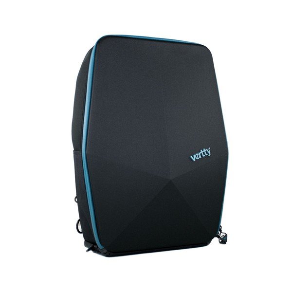Rucsac Vertty Teal, negru - albastru-image-3