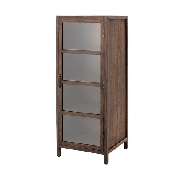 Vitrină în culoare naturală din lemn de brad 45x125 cm Marl – Bloomingville