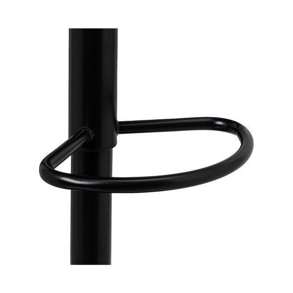 Scaune de bar negre cu înălțime ajustabilă 2 buc. din imitație de piele (înălțime șezut 72 cm) – Casa Selección-image-2