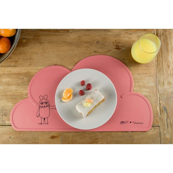 Suport din silicon pentru masă Kindsgut Mouse, 49 x 27 cm, roșu-image-2