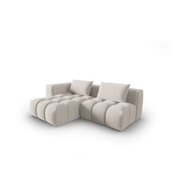 Colțar bej (cu colț pe partea stângă/cu șezlong) Verona – Cosmopolitan Design