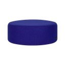 Puf albastru cu tapițerie din lână Folk – noo.ma