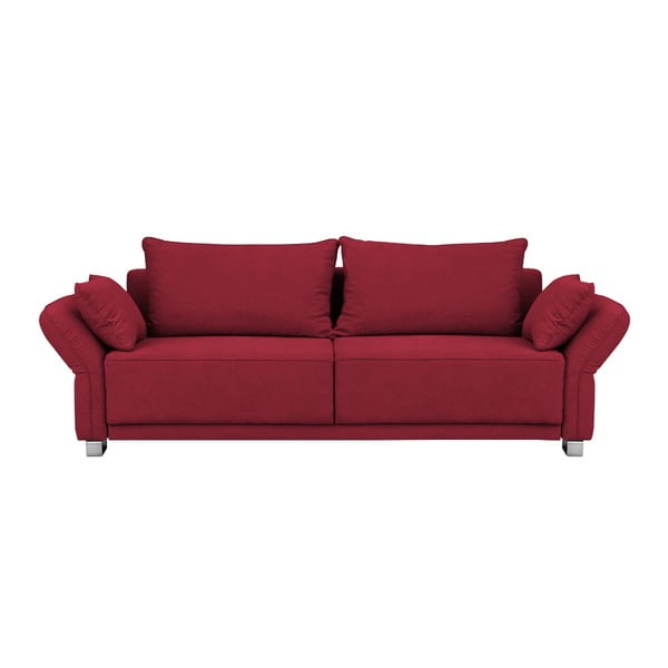 Canapea extensibilă Windsor & Co Sofas Casiopeia, roşu, 245 cm