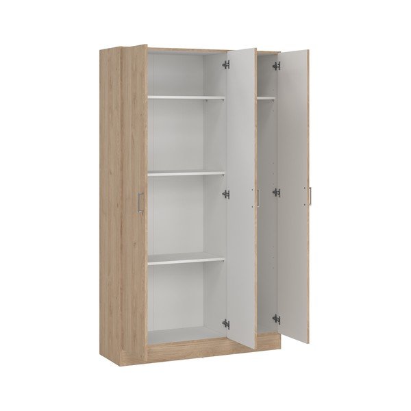 Șifonier în culoare naturală cu aspect de lemn de stejar 104x181x36 cm Focus – Tvilum-image-2