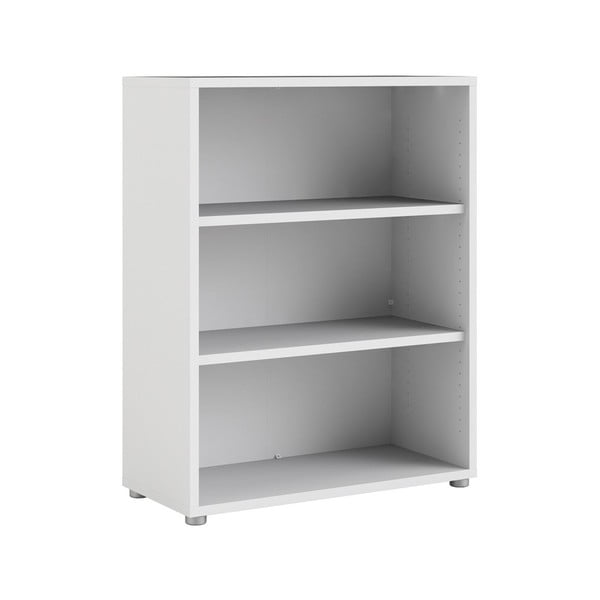 Bibliotecă modulară albă 89x113 cm Prima – Tvilum-image-3