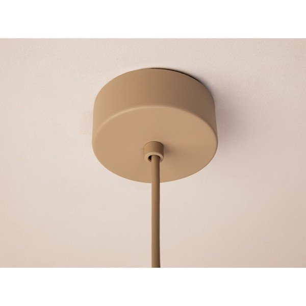 Lustră maro deschis din metal ø 30 cm Ori – Micadoni -image-4