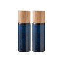 Set de râșnițe de sare și piper albastru închis 2 buc. din ceramică Gastro Blue – Bitz