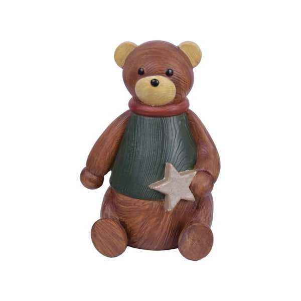 Decorațiune de Crăciun Ego Dekor Teddy Bear, înălțime 12 cm