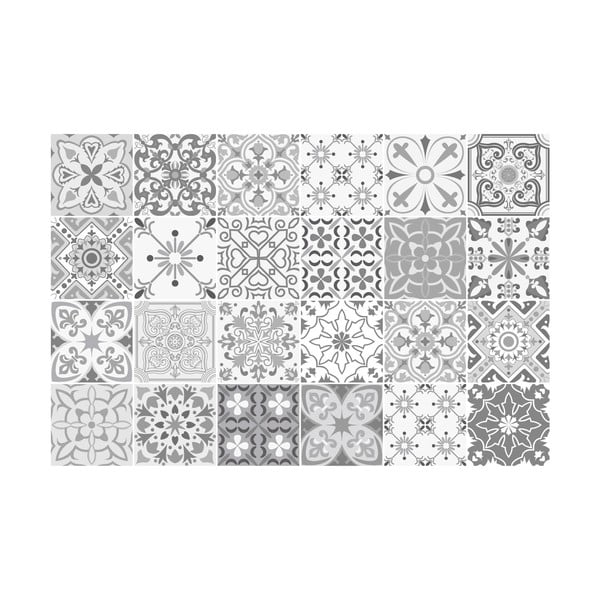 Set 24 autocolante de pereteAmbiance Gythio, 10 x 10 cm-image-2