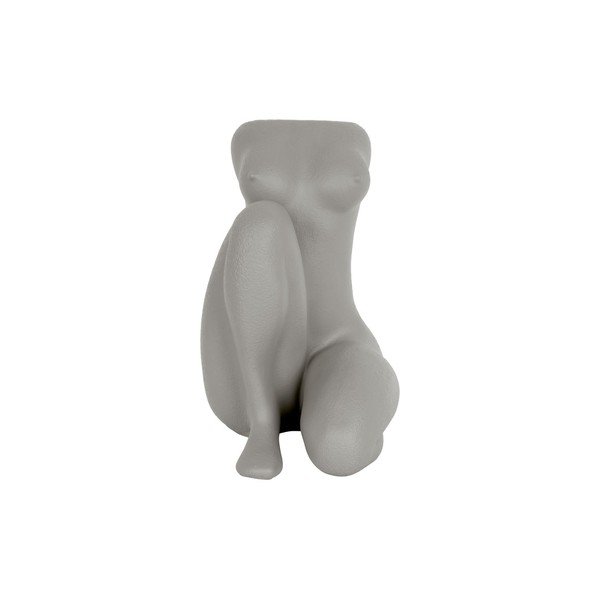 Vază PT LIVING Sitting Lady, gri-image-4