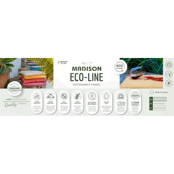 Pernă de grădină 50x50 cm Canvas Eco - Madison-image-2