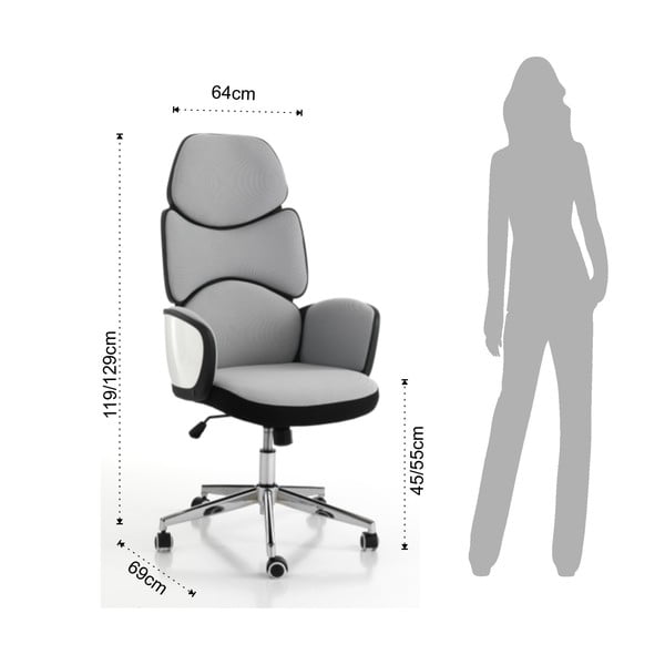 Scaun de birou Toledo – Tomasucci-image-4