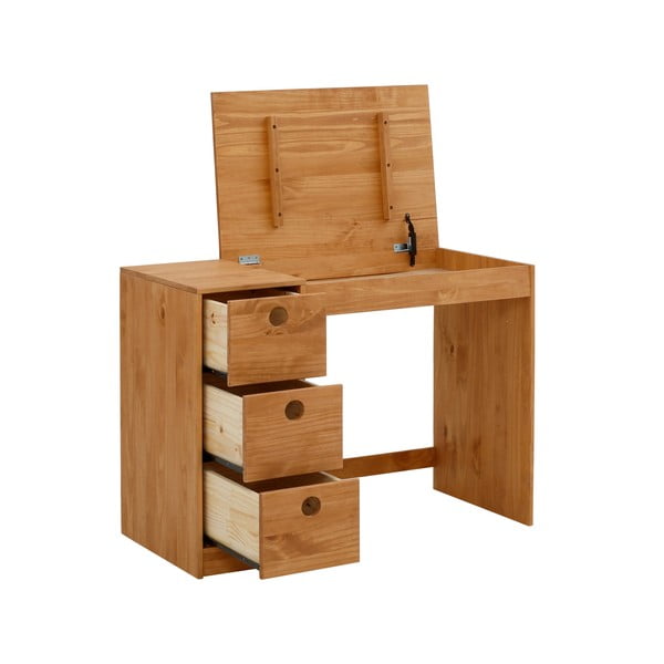 Birou din lemn de pin 50x100 cm Alpi – Støraa-image-2