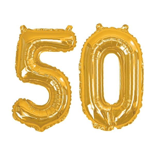 Balon cu numărul 50 Neviti Gold