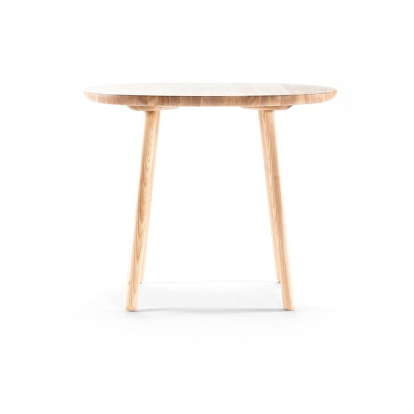 Masă dining din lemn masiv EMKO Naïve, ø 90 cm, natural-image-2