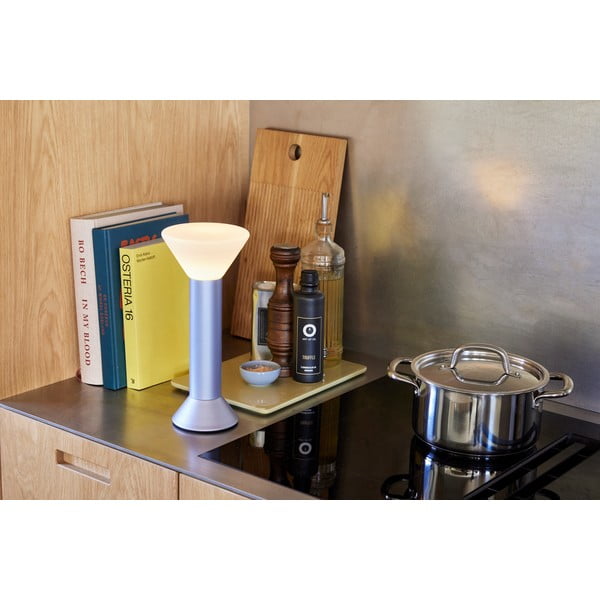 Veioză mov cu intensitate reglabilă (înălțime 30 cm) Flash – Hübsch-image-1