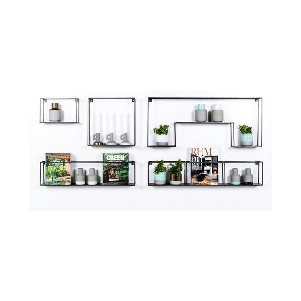 Set 2 rafturi de perete Canett Santo-image-2