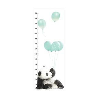 Autocolant metru de perete Dekornik Minty Panda