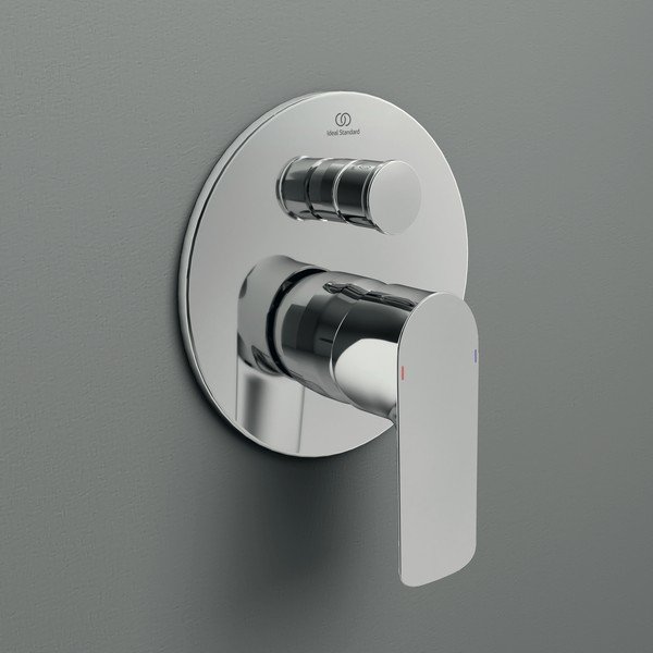 Baterie argintiu-lucios pentru cadă/încastrată Connect Air – Ideal Standard-image-2