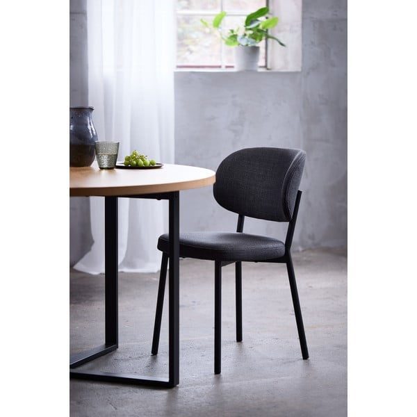 Scaun de dining gri închis Fowler – Unique Furniture-image-1