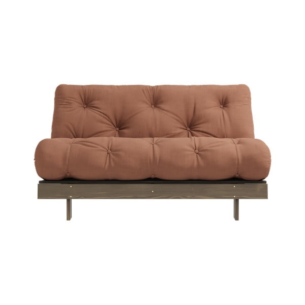 Canapea portocaliu arămiu extensibilă 140 cm Roots – Karup Design