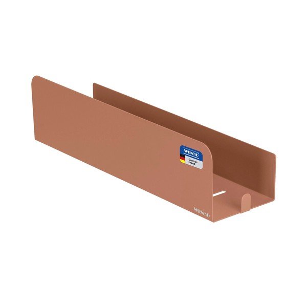 Raft pentru baie maro autoadeziv cu Turbo-Loc din oțel inoxidabil Lizan – Wenko-image-2