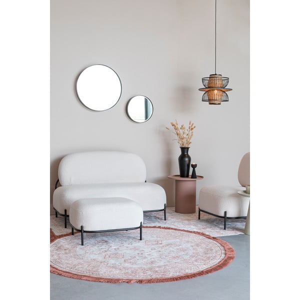 Taburet crem Hocker Polly – White Label-image-4