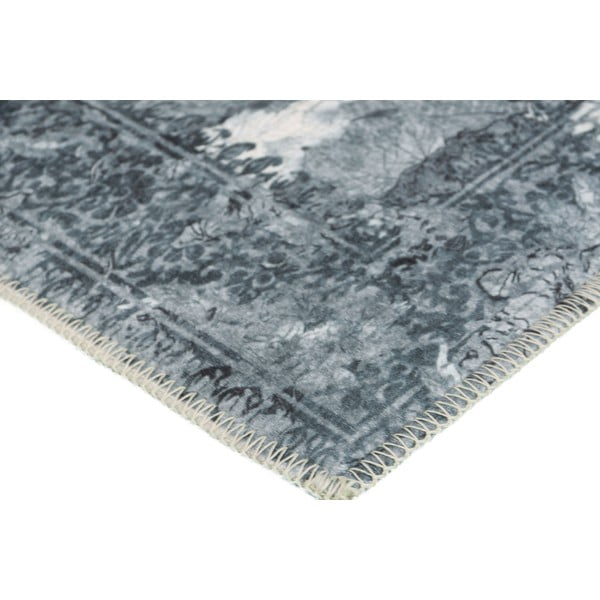 Covor gri lavabil 80x50 cm - Vitaus-image-2