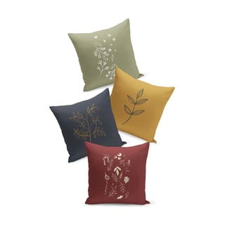Set 4 fețe de pernă Kate Louise Festive, 45 x 45 cm