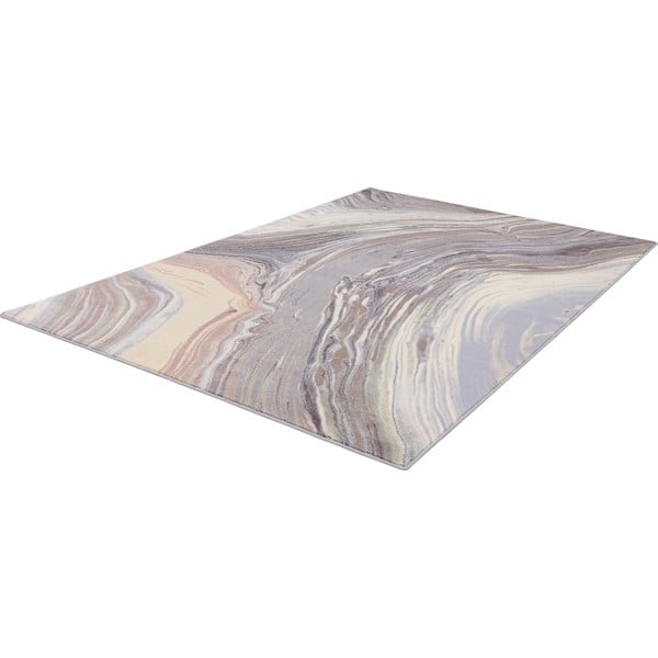 Covor gri din lână 160x240 cm Agate – Agnella-image-4