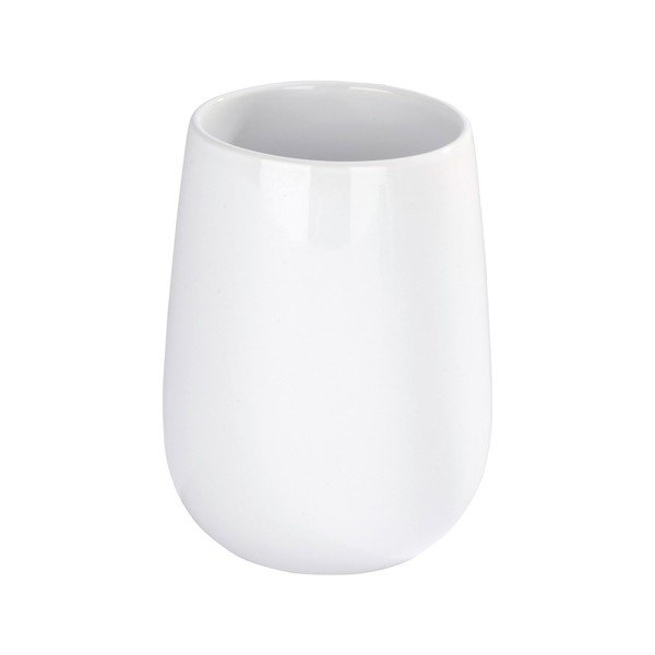 Recipient din ceramică pentru periuțele de dinți Wenko Malta, alb-image-2