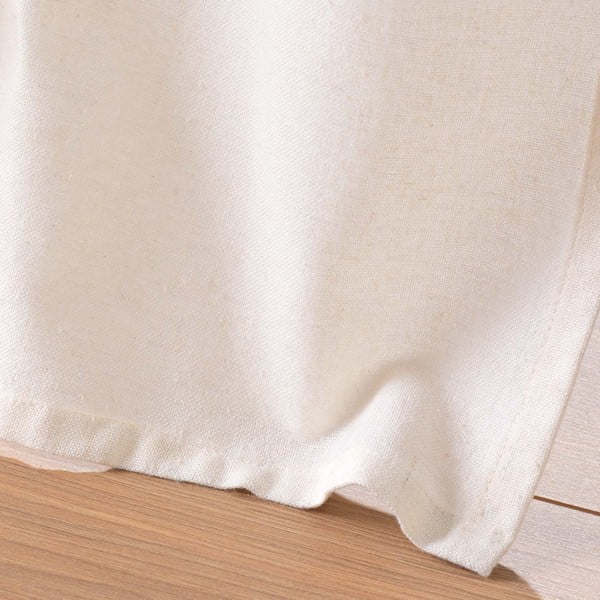 Draperie albă-maro din amestec de iută 140x240 cm Cirrus – douceur d'intérieur-image-4