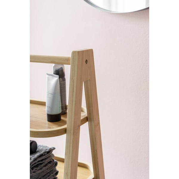 Etajeră de baie din bambus 44x80 cm Ecori – Wenko-image-1
