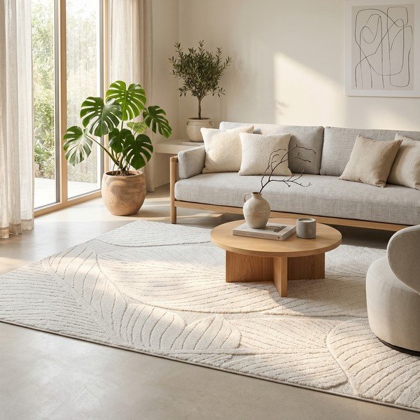 Covor crem 160x230 cm Lamina – ESTE-image-2