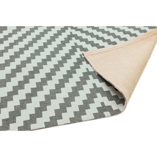 Covor Asiatic Carpets Geo, 120 x 170 cm, gri-alb-image-3