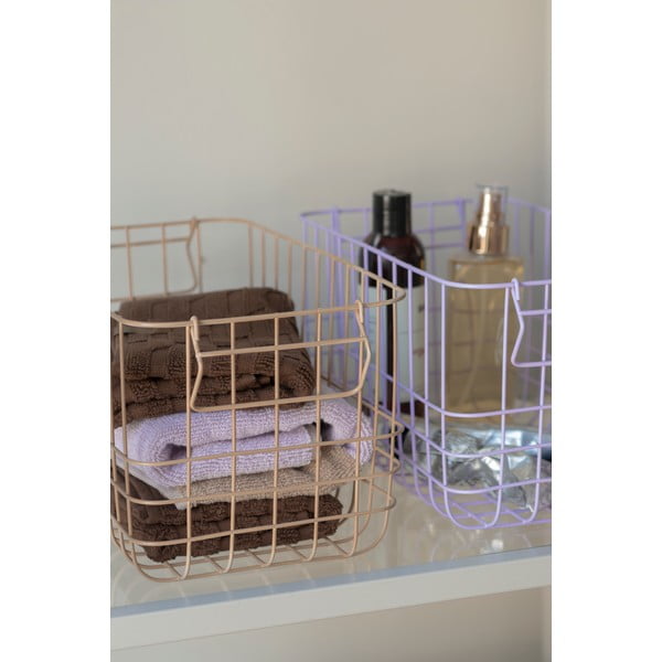 Coș de depozitare din sârmă din metal 31x16,5x16 cm Store-It – Mette Ditmer Denmark-image-2