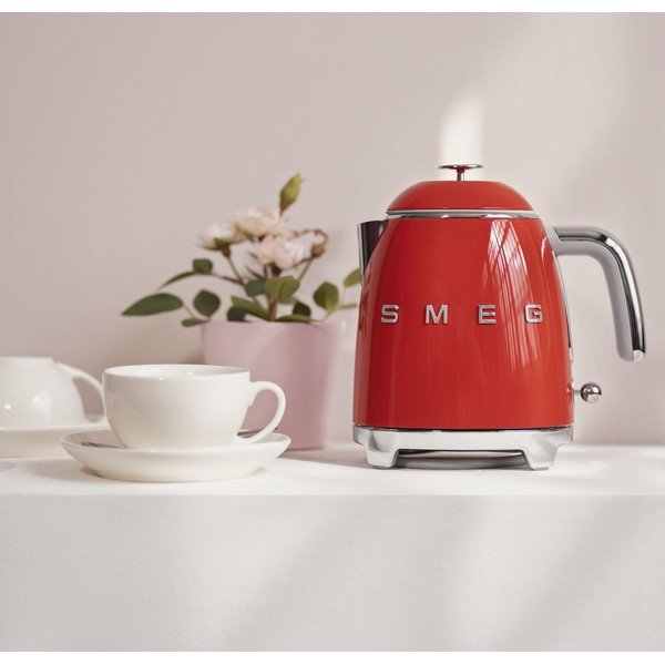 Ceainic electric roșu din oțel inoxidabil 800 ml Retro Style – SMEG-image-1