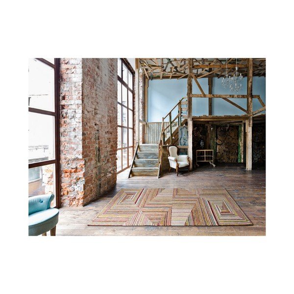 Covor adecvat și pentru exterior Universal Moar Multi Derro, 80 x 150 cm-image-1