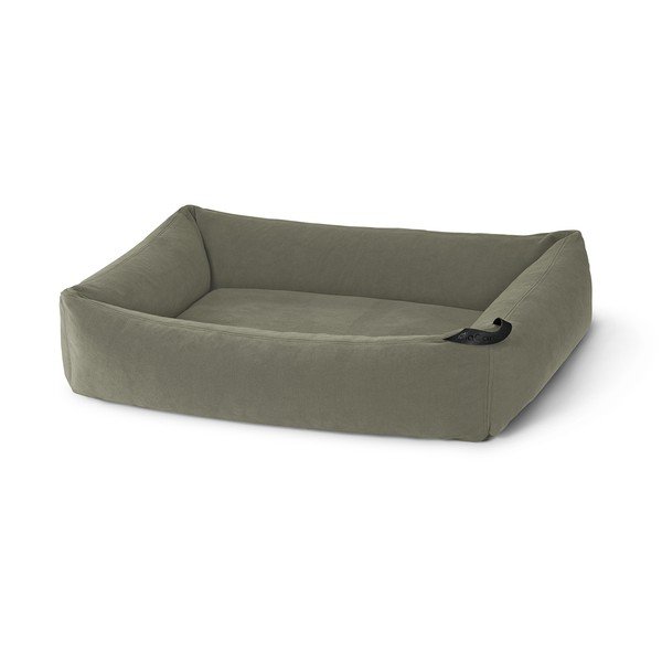 Pat pentru animale de companie verde salvie pentru câini 120x93 cm Comodo Sage L – MiaCara
