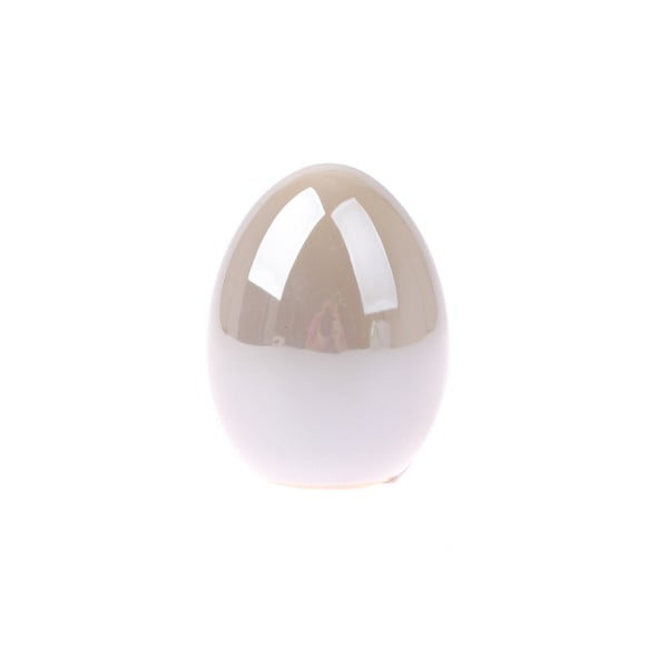 Decorațiune din ceramică Dakls Egg, înălțime 8 cm