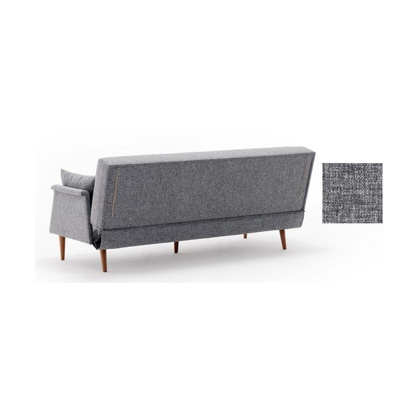 Canapea extensibilă Balcab Home Julia, gri-image-3
