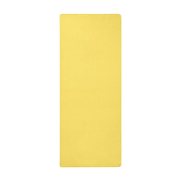 Covor tip traversă Hanse Home Fancy, 80x300 cm, galben