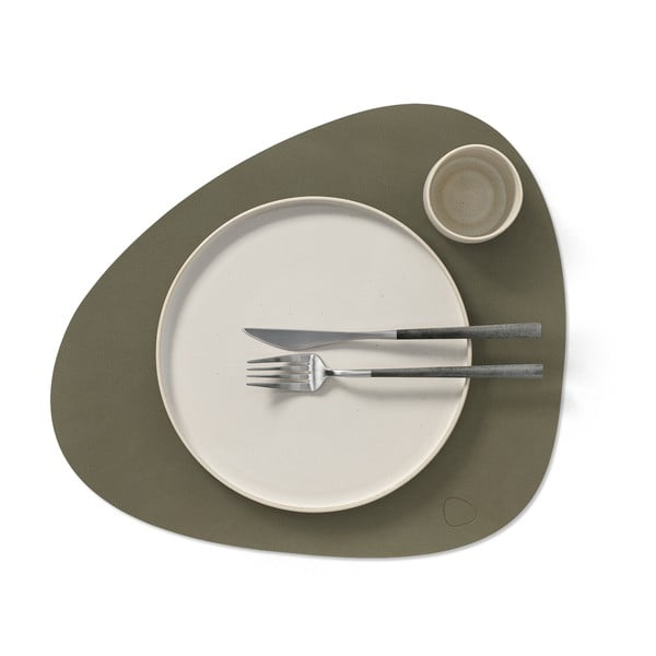 Suport pentru farfurii din piele ecologică 37x44 cm Curve L Nupo – LIND DNA-image-2