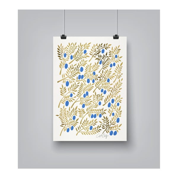 Poster Americanflat Americanflat Olive Branches, 30 x 42 cm
