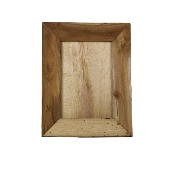 Ramă foto fin lemn de tec HSM Collection Pigura, 35 x 45 cm