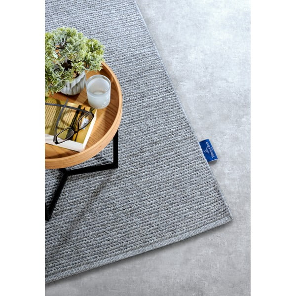 Covor tip traversă gri țesut manual din lână 80x200 cm Francois – Villeroy&Boch-image-2