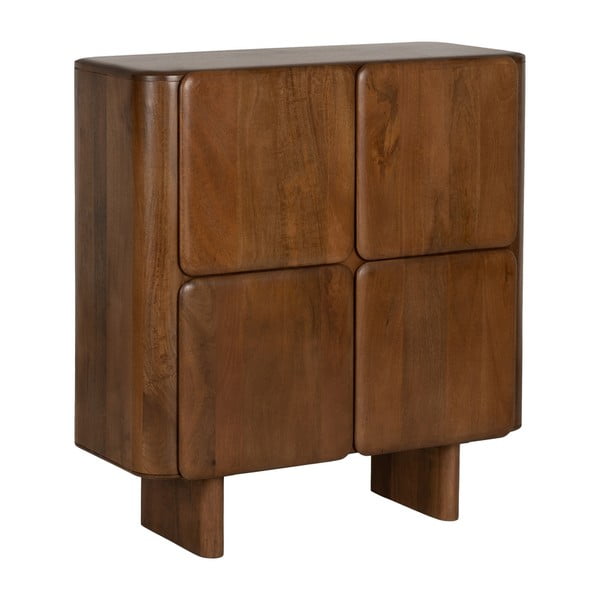 Dulap maro din lemn de mango 104x110x45 cm Nosy – Ixia