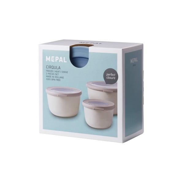 Caserole pentru alimente 3 buc. Cirqula Nordic – Mepal-image-1