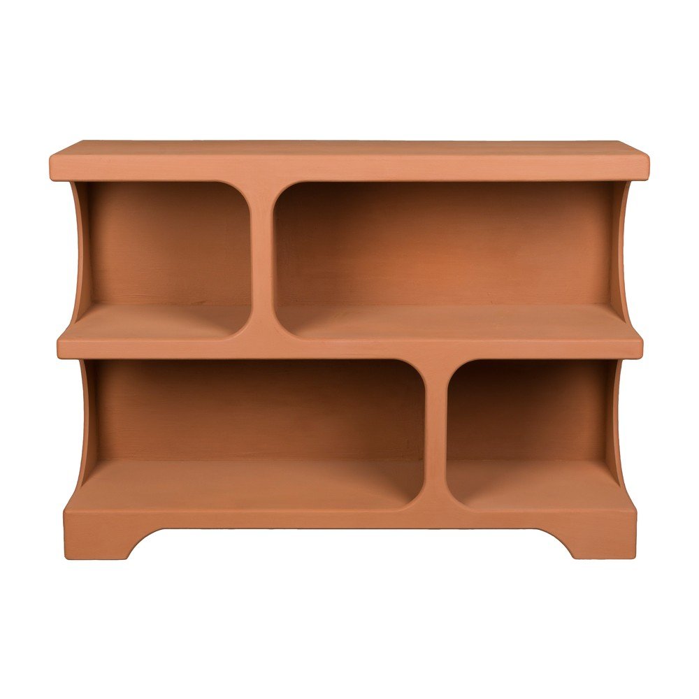 Bibliotecă teracotă 120x85x37 cm Dundee – Dutchbone